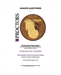Dance audition